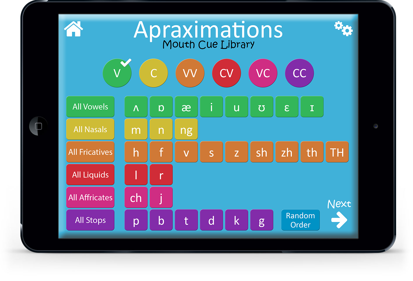 Apraxia App Library
